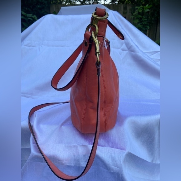 Coach Ashley Shoulder  Bag Peach - Picture 12 of 16